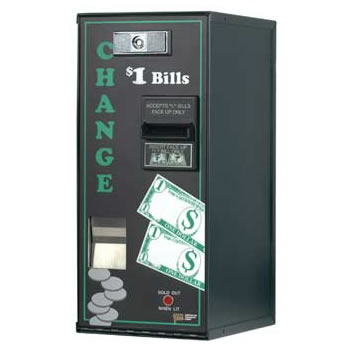American Changer accepts $1 American Changer accepts $1
