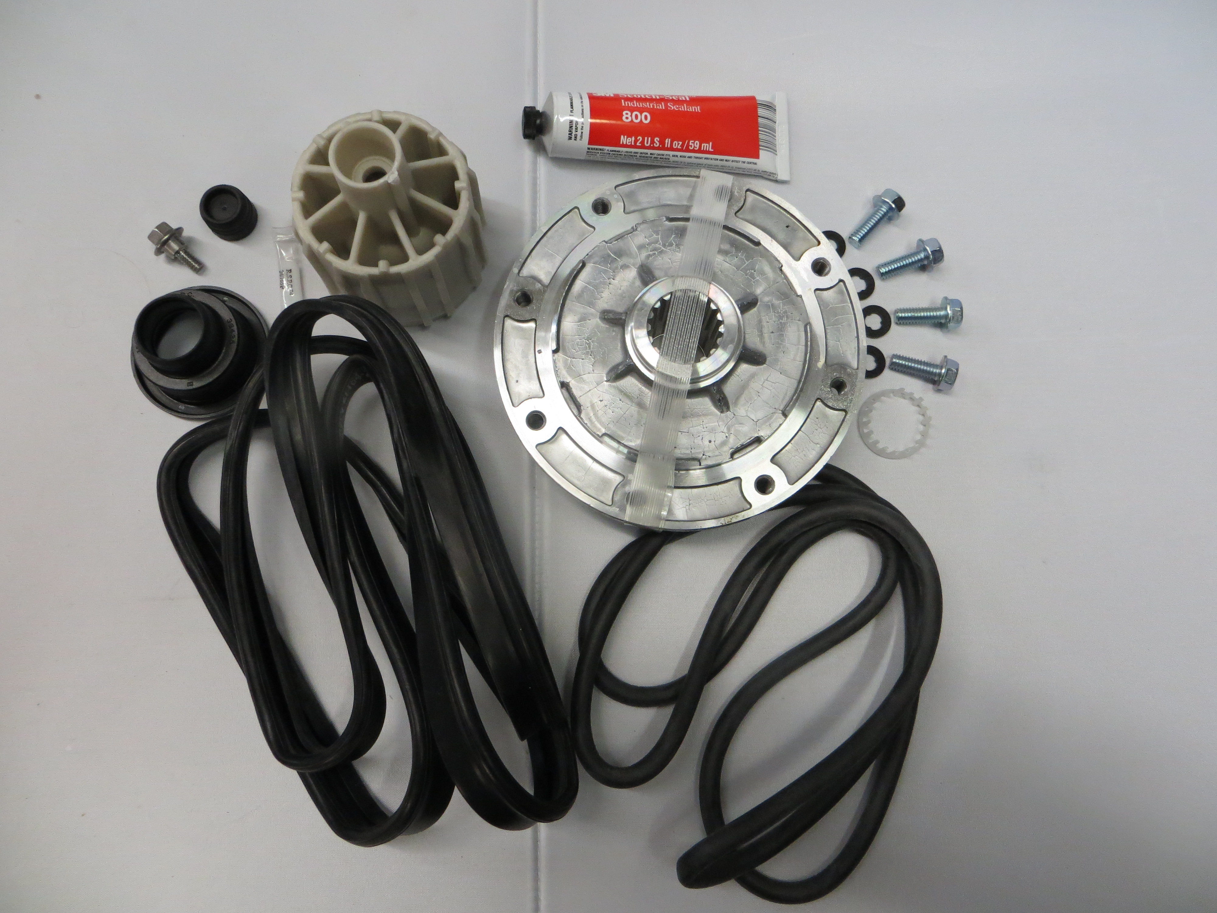 Hub and Seal Kit w/Adhesive 495P3