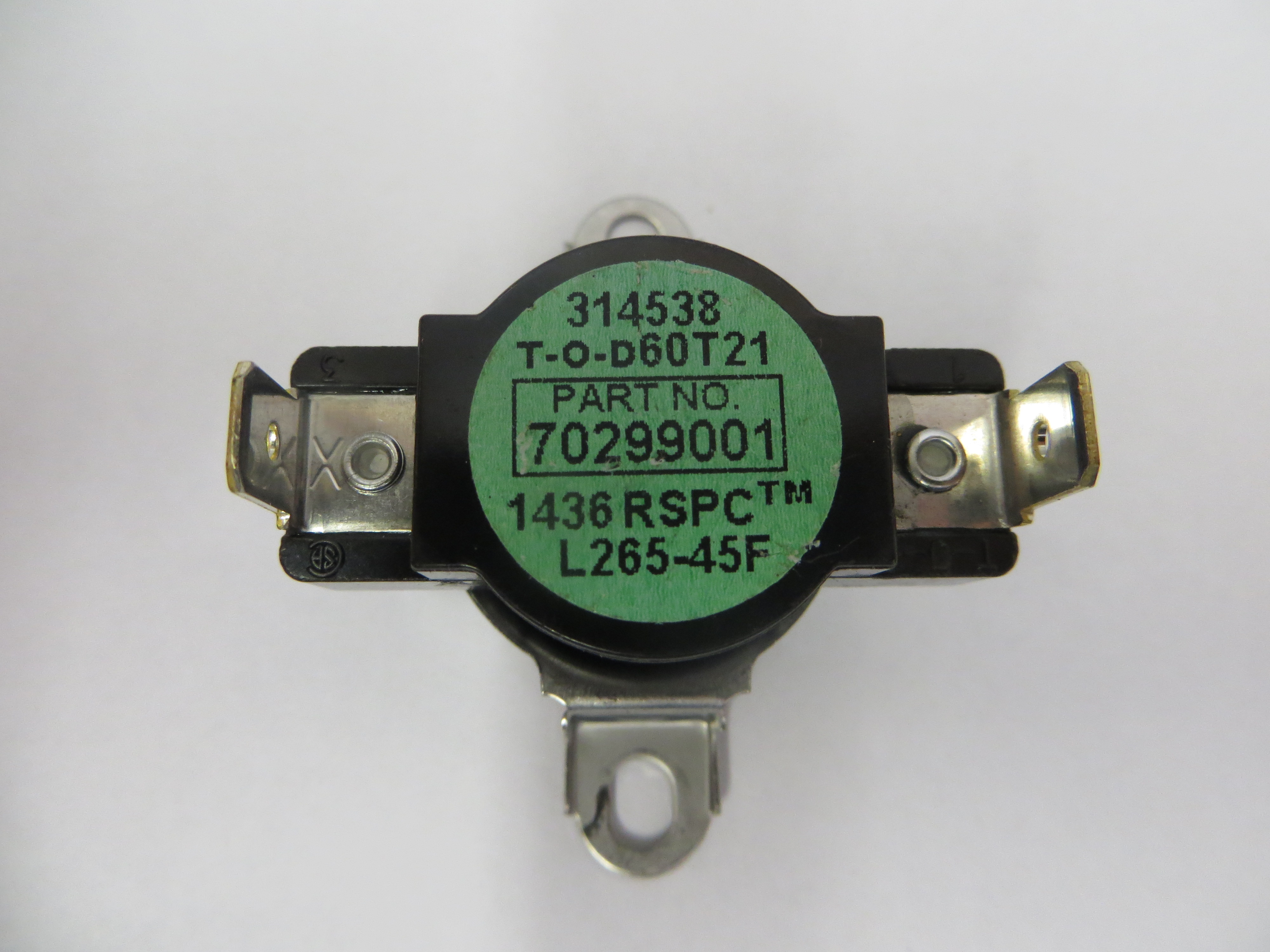 Speed Queen, Huebsch & Unimac Dryer Thermostat M409219