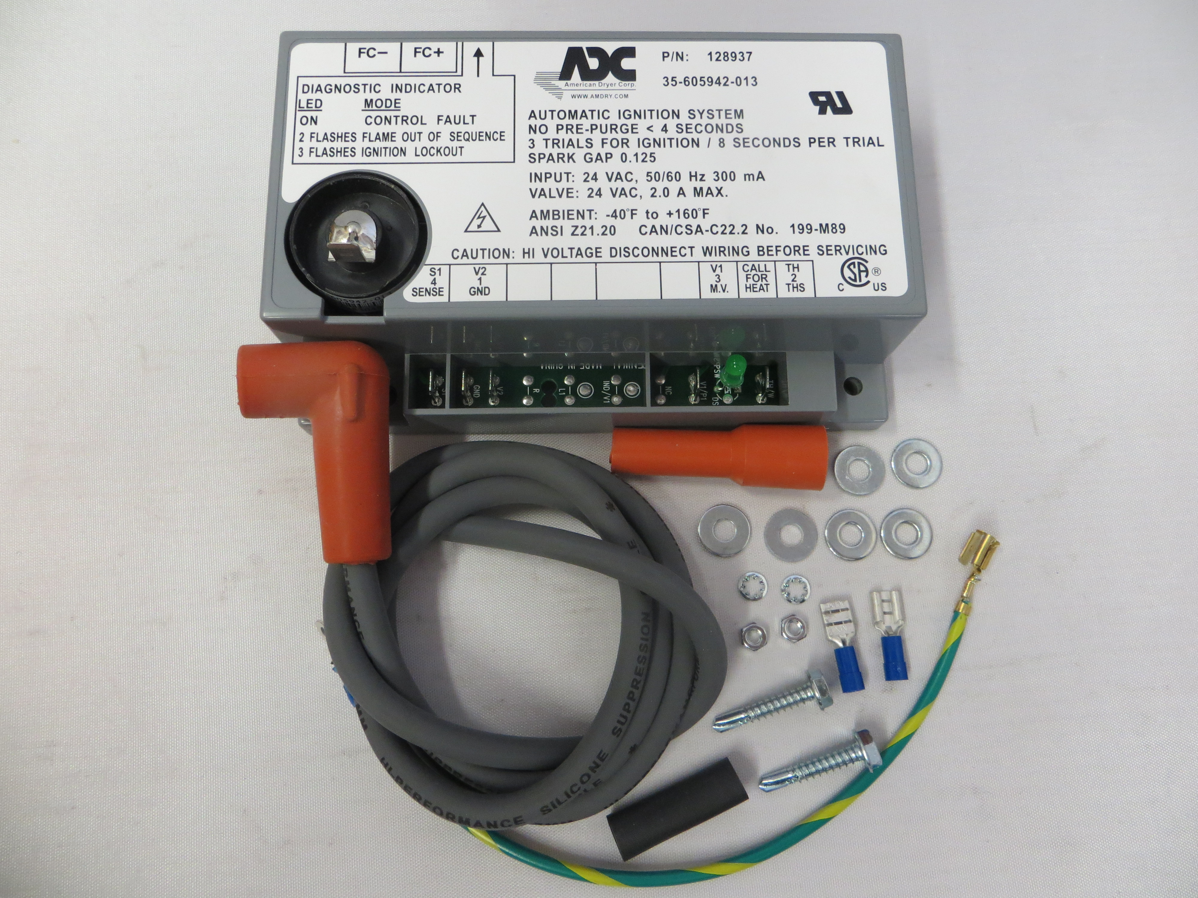ADC Ignition Probe Assembly Dryer Probe Assembly WFR883849