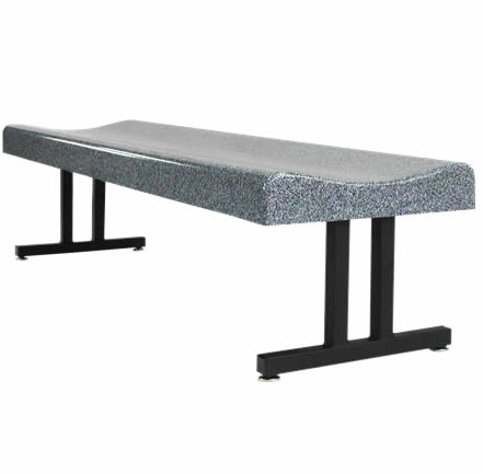 Solomatic Modular Bench Seating Commercial Backless Bench