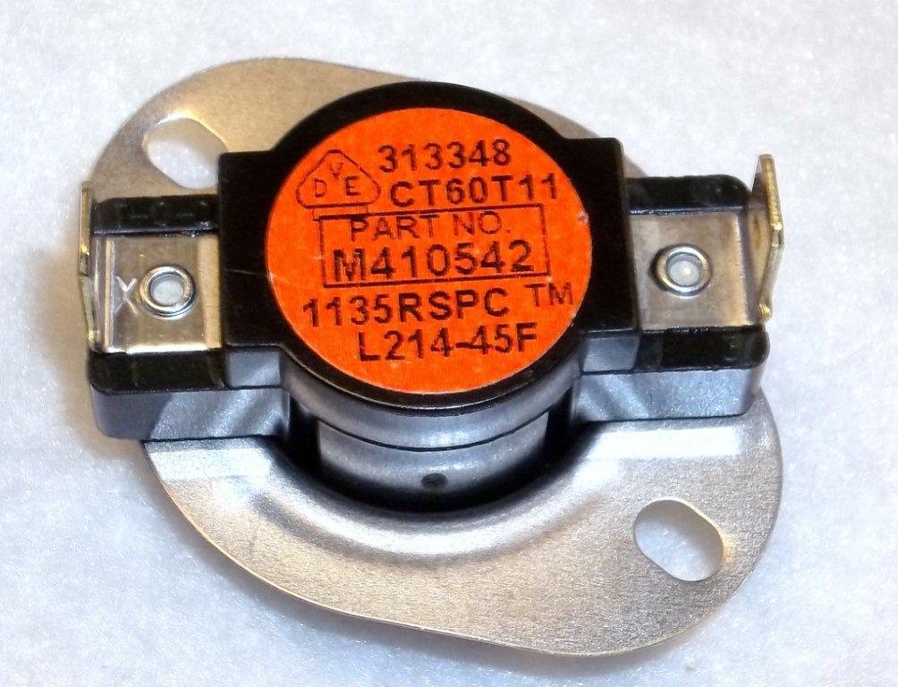 Alliance M410542 Dryer THERMOSTAT LIM 214F ORANGE M410542