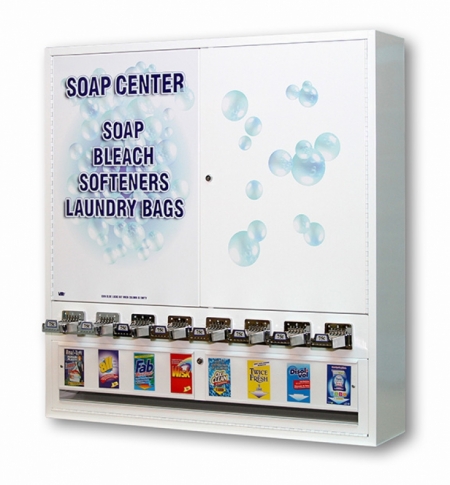 Laundry shop soap machine